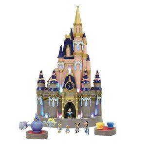 Disney Parks Walt Disney World 50th Anniversary Cinderella Castle Play set NIB